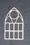 Chipboard Small Arch Window