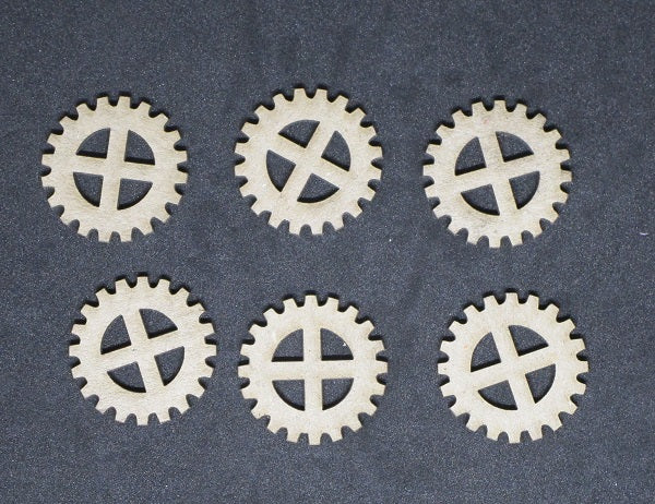 Chipboard Cogs Small Quads