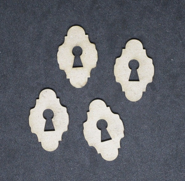 Chipboard Locks Small Pack of 4