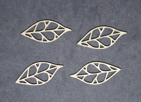 Chipboard Small Leaves