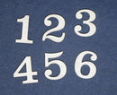 Chipboard Number 0 - 6