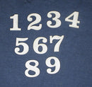 Chipboard Number 0 - 9