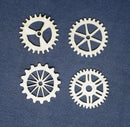 Chipboard Cogs Assorted Set of 4 Medium