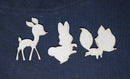 Chipboard Baby Animals Fox Bunny Deer