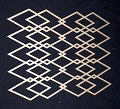 Chipboard Diamond Mesh