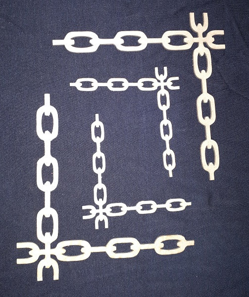 Chipboard Chain Corners