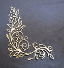 Chipboard Flourish Corner
