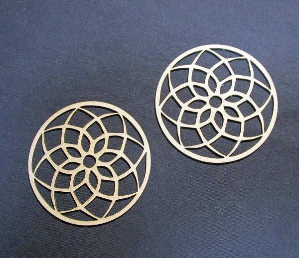 Chipboard Decorative Circle