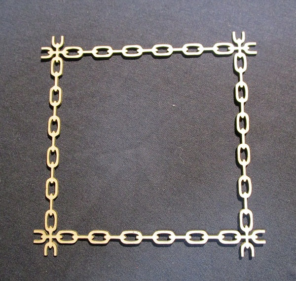 Chipboard Chain Square Frame