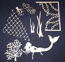 Chipboard Embellishments Mermaid Set