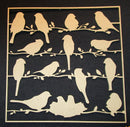 Chipboard Birds on a Branches