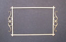 Chipboard Frame with Swirls 6 x 4inch