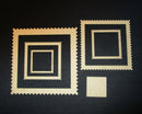 Chipboard Frame Postage Stamp