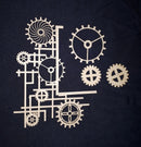 Chipboard Cog Corners and Cogs