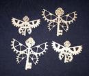 Chipboard Steam Punk Butterfly and Dragonfly