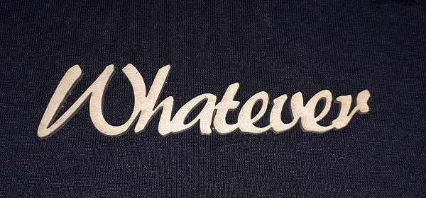 Chipboard Word Whatever