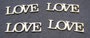 Chipboard Word Love (4 Pieces)