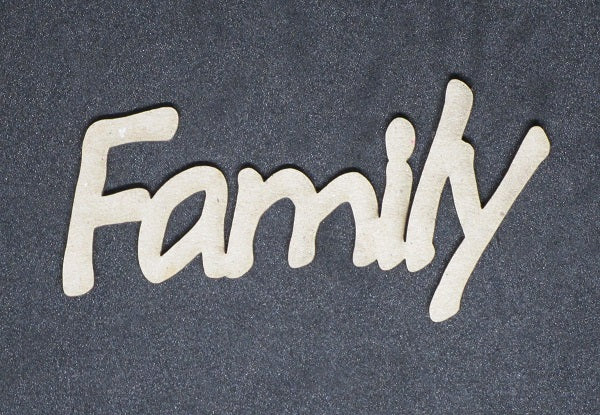 Chipboard Word Family