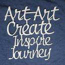 Chipboard Word Set Art Create Inspire Journey