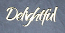 Chipboard Word Delightful