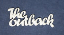 Chipboard Word The Outback
