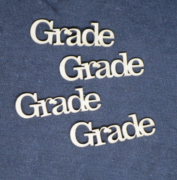 Chipboard Word Grade