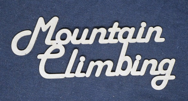 Chipboard Word Mountain Climbing
