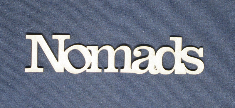 Chipboard Word Nomads