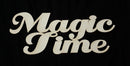 White Cardstock Word Magic Time