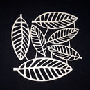 White Cardstock Leaves Decorative