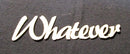 White Cardstock Word Whatever