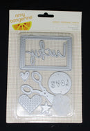 Amy Tangerine Cutting Dies Lucky Set