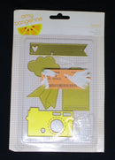 Amy Tangerine Cutting Dies Camera Set